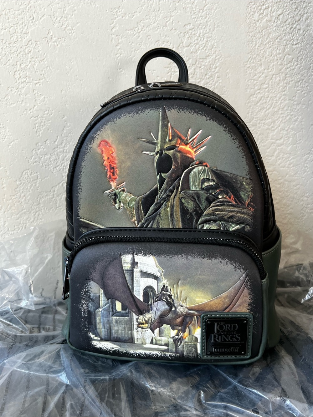 Loungefly The Lord of the Rings Witch King Nazqul Mini Backpack GITD - NWT